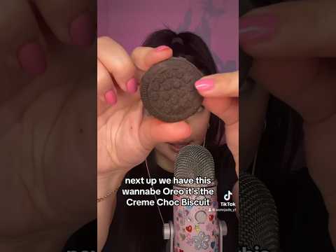 Wannabe Oreo (gluten free) EATING #asmr