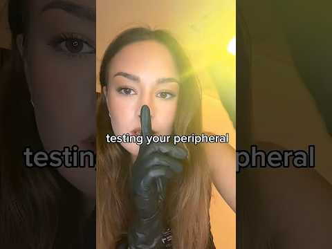 peripheral tests 😍 #fastasmr #tingles #fastandaggressiveasmr #asmrsounds #asmr