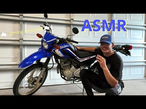 ASMR // Wrenching on My Motorcycle But Making It Calming ☁️🔧🏍️ (Whispered)