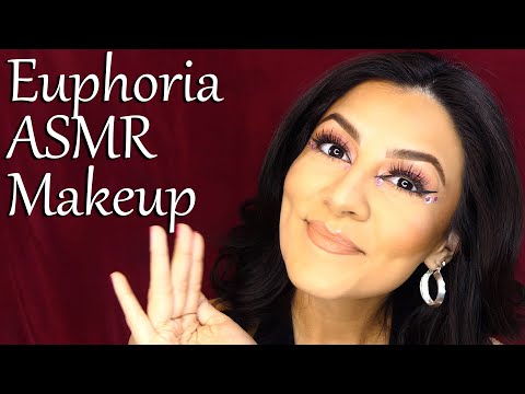 ASMR 💕 Beautiful 1-Hour Euphoria Makeup with Courtney ⚡ Extra Tingles, Ultra Relaxing