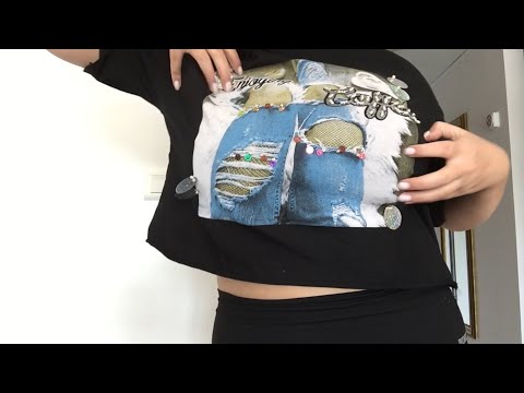 ASMR most relaxing shirt scratching video