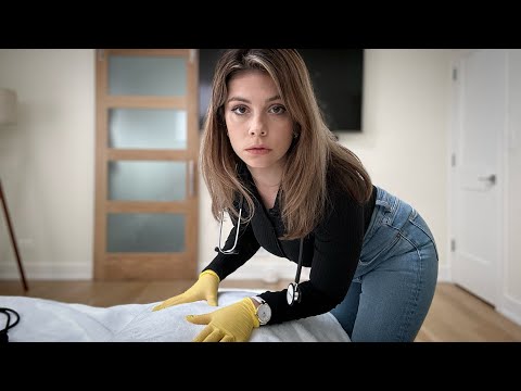 ASMR Full Body Medical Exam But You Can Close Your Eyes (Cranial Nerves, Eyes, Full Body Senses)