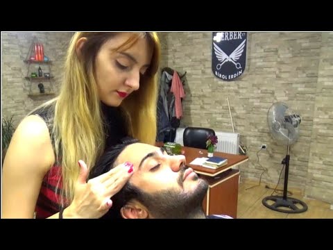 ASMR FOR SLEEP - LADY MASSAGE FROM ECE | HEAD- EAR- FACE- ARM