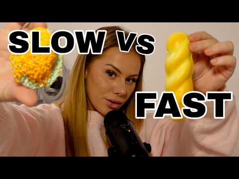 SLOW VS FAST ASMR (Sheinside)