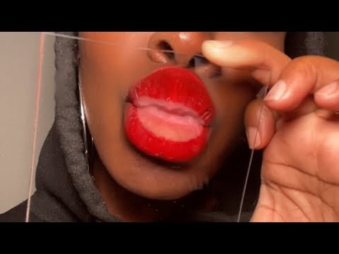 asmr lens licking & kissing 💋
