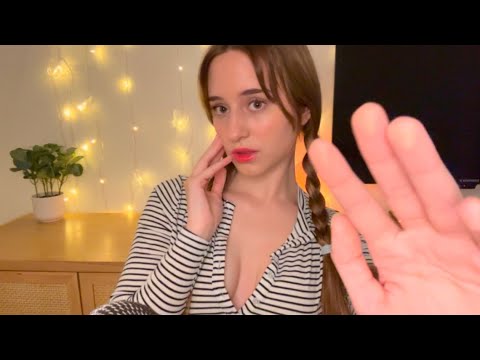 ASMR Mirrored Touch { Touching Your Face + Touching My Face }