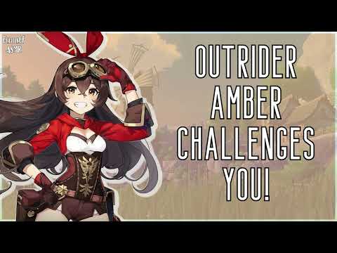 [F4M] Outrider Amber Challenges You! ASMR RP | Ghost of Springvale AU PART 4 | Genshin Impact ASMR