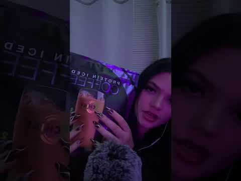 Coffee ASMR ☕️ #tingles #asmrtingles #relax #mouthwhisper #asmrtriggers #mouthsounds #triggers
