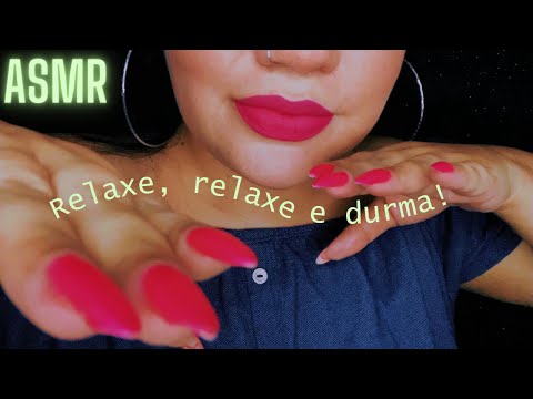 ASMR 💤 RELAXE e DURMA profundamente • Sons de mãos, sons de boca e sussurros