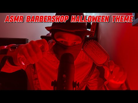 ASMR Barbershop part 2 💈   #asmr #halloween #sleepsounds ￼￼