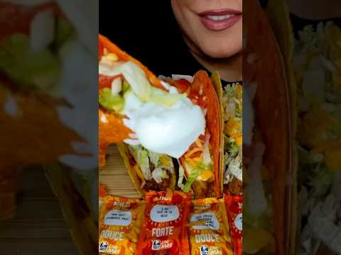 EATING TACO BELL #food #asmr #tacobell