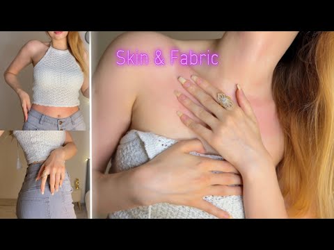 15 Minutes of Pure Fabric & Skin Scratching ASMR (No Talking just Relaxing tingles for sleep)❤️🎧