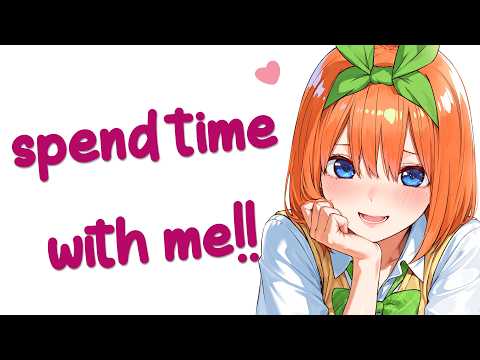 "Spoil me!!" 🧡 Your Cute Bratty Roommate Teases You While You Study..And Ends Up Confessing [ASMR]