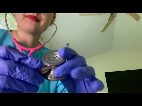 ASMR| Full Physical Examination and Ultrasound (Home Visit, Soft Spoken)