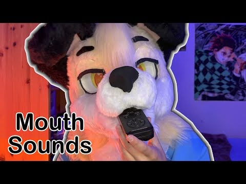 [Furry ASMR] Simple Mouth Sounds (Audio Only)