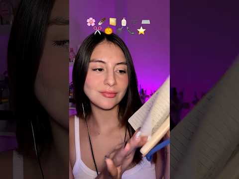EMOJI CHALLENGE ✂️ #asmrcommunity #asmrroleplay #asmrvideo