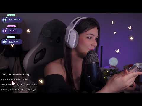 asmr, i talk a lot