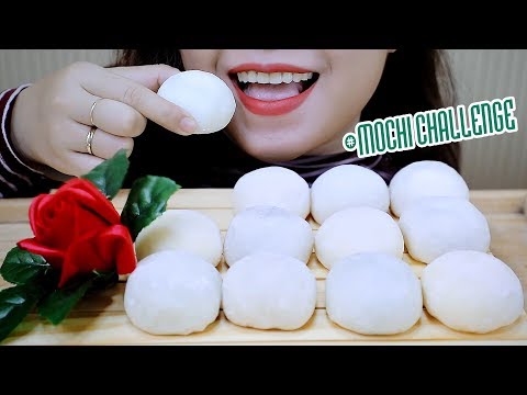 ASMR MOCHI ICE CREAM もちアイスクリーム CHALLENGE CREATED BY MOXIE BEAST , EATING SOUNDS| LINH-ASMR