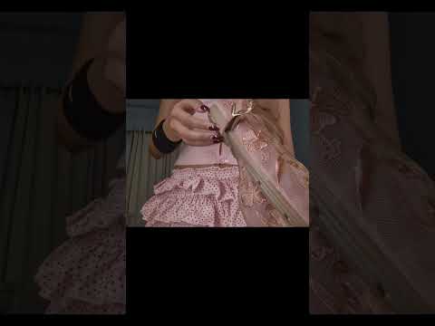 pink themed fabric scratching 🩷 #asmr #relax #tingles #sleep