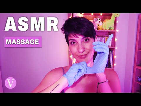 ASMR [ROLEPLAY] MASAJE y Fisioterapia -[ Sonidos para dormir]