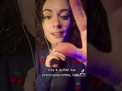 QUITO TUS PREOCUPACIONES 💙 ASMR #shorts