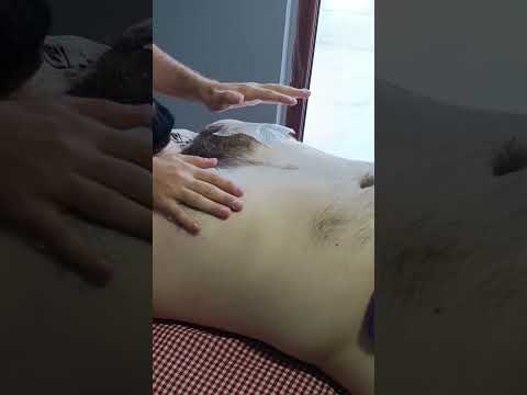 ASMR CHEST AMAZING MASSAGE  #massage #easyturkish #relax #chiropractor #challenge #relaxing