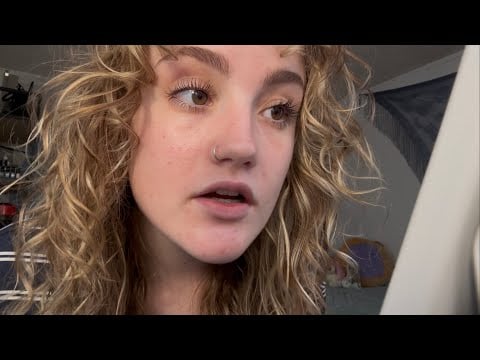 ASMR grwm personal attention & how to not hate everything (peace & love) ☮️💟