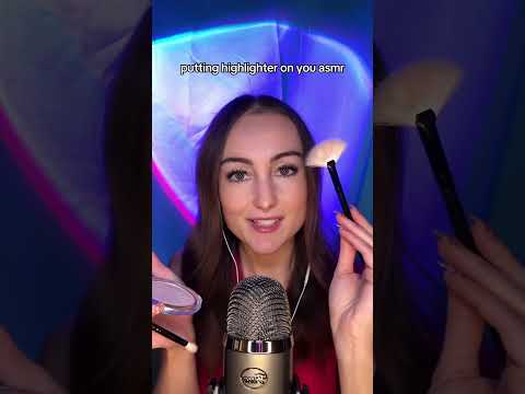 ASMR Putting Highlighter on You