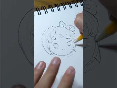 ASMR Drawing hello kitty  #asmr#softspoken  #art #drawing