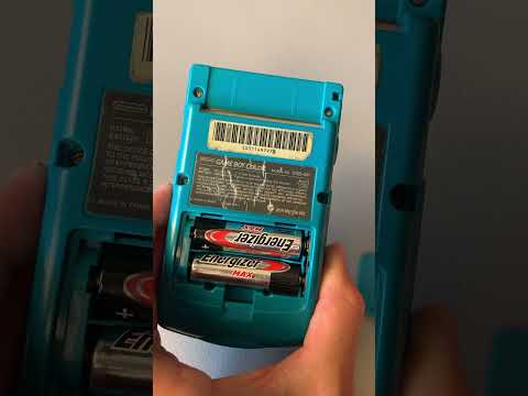 Lets clean up this Game Boy Color |  #asmr #nintendo #satisfying