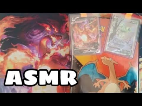 ASMR FRANÇAIS : PRÉSENTATION DE MES CARTES POKEMON LES PLUS RARES