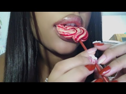 ASMR sons de pirulito | Mastigação suave e relaxante 🍭