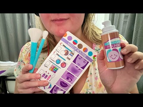 ASMR - doing your makeup 💄 whispered