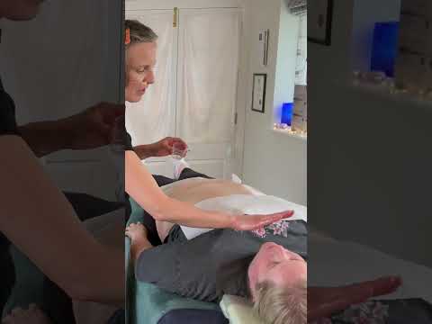 Migraine Relief Treatment with Kinesiology and Abdominal Massage | Unintentional ASMR Real Person