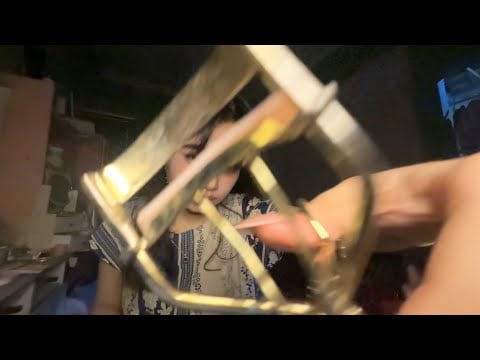 ASMR| curling ur lashes (eyelash curler)👀🧿🪬👁️