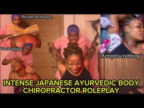 ASMR:INTENSE JAPANESE AYURVEDIC BODY MASSAGE + SPA MUSIC FOR ULTIMATE RELAXATION, MASSAGE 