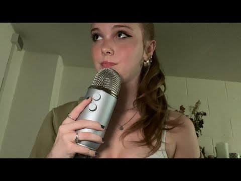 girl talk asmr (ear to ear whispers)