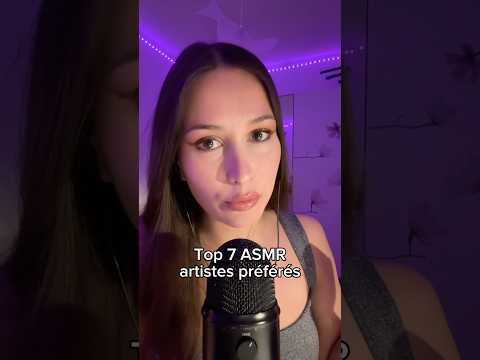 My current top 7 favorite ASMRtists ! #asmr #asmrtist #asmrcommunity #handmovements #tingles