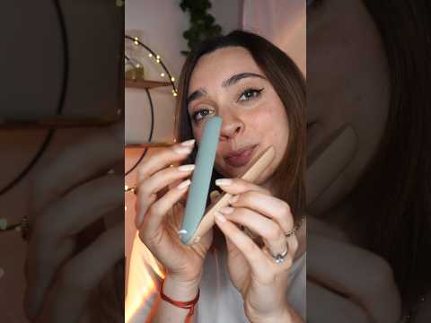 ASMR Skincare in legno 🤍✨ #asmr #relax #asmrtriggers #tingles