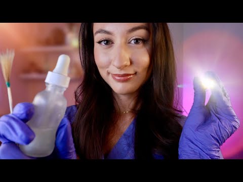 ASMR The MOST Relaxing Cranial Nerve Exam | Doctor Roleplay, Eye Exam, Ear Exam & Focus Tests