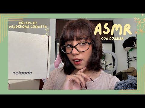 ASMR - VENDEDORA COQUETA/ ROLPLAY CON DOSSIER