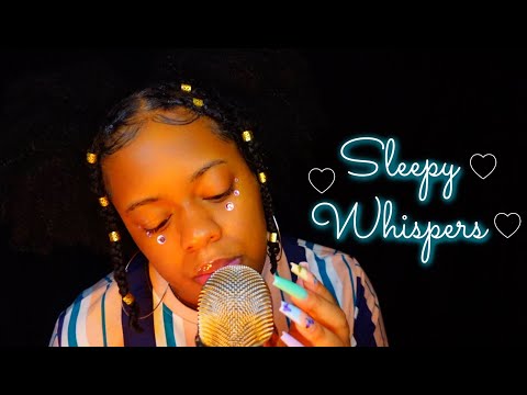 ASMR - Soft Close Whispers To Help You Sleep & Relax 💖✨ (Sleepy Tingles✨)