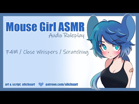 Mouse Girl Breaks Into Your Room! | ASMR Roleplay [F4M] [Headpats] [Good Boy] [Ear Blowing]