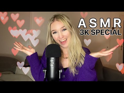 ASMR ✨1 HOUR✨| 3K SPECIAL🎊❤️