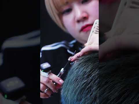 【睡眠導入】新人スタイリストの緊張が伝わる…極上のハサミ音ASMR✂️