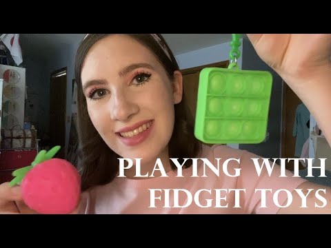 {ASMR} Playing With Fidget Toys