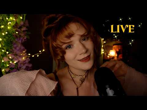 ASMR Clicky Inaudible whisper, MJ Gloves Hand movements,Fluffy mic & Mouth sounds,Octopus,Jellyfish😴