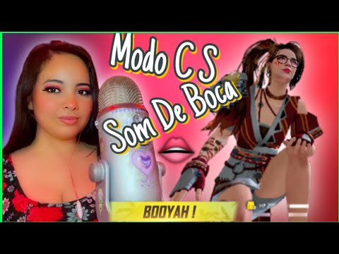 Asmr free Fire Cs Booyah !! Som De Boca👄