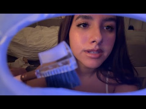 ASMR follow my directions & touching your face 