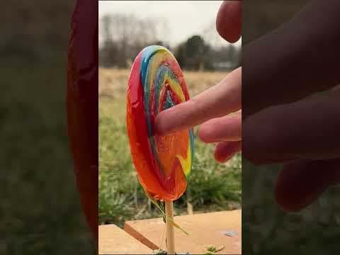￼Satisfying ASMR Lollipop Melt #asmr #satisfying
